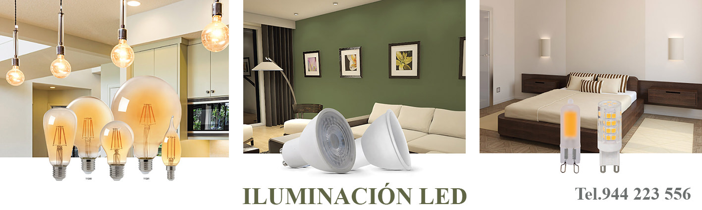 Electricistas cambio a led en Bilbao